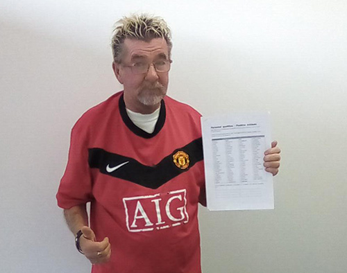 Robert has big plans!