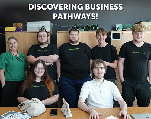 Discovering Business Pathways at Substation33!